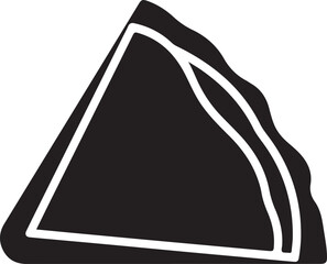 Abstract Mountain Silhouette Graphic for Design and Artwork