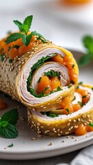 salmon with vegetables