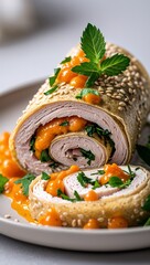 grilled salmon with vegetables