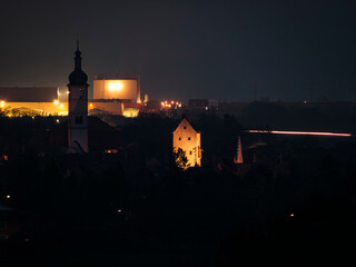 prague at night