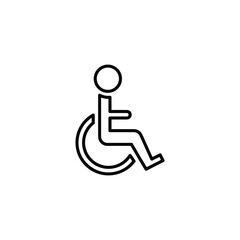 Accessibility Symbol Wheelchair Icon