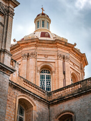 Fototapeta premium St. Paul's Cathedral in Mdina, Malta