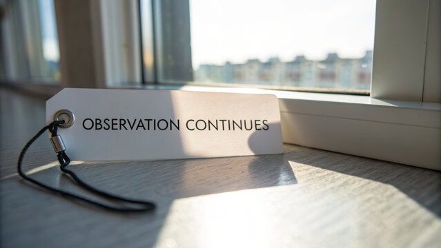 Monitoring Tag with Text by the Window - Powered by Adobe