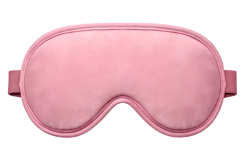 Sleeping eye mask isolated on transparent background