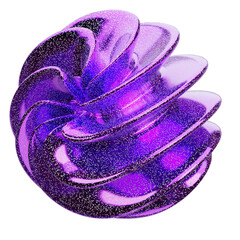 3d abstract shape illustration