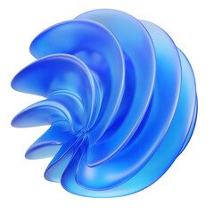 3d abstract shape illustration