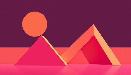 Clean lines, geometric shapes, minimalist aesthetic,  poster,  pattern