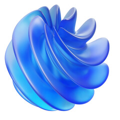 3d abstract shape illustration