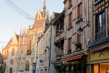ville de la fert&eacute; bernard situ&eacute;e dans le d&eacute;partement de la Sarthe en r&eacute;gion Pays de la Loire