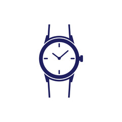 minimalist wristwatch icon