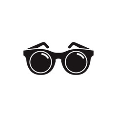 stylish eyeglasses icon