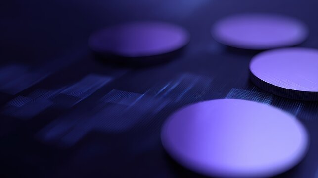Digital assets and AI analytics concept for modern investors