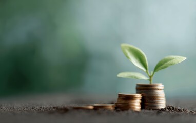 Sustainable growth strategy combining finance and environmental care