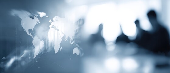 Global strategy team assessing regional performance metrics and KPIs