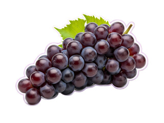 Fototapeta premium 新鮮なブドウ房は美しい光の中で静かに輝いています