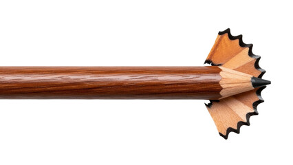 Sharpening tools in action unique pencil artistic isolated on transparent background