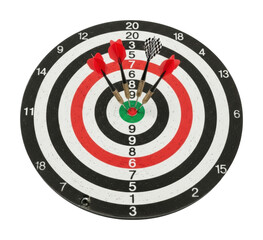 Archery competition sport arena target practice exciting scene isolated on transparent background