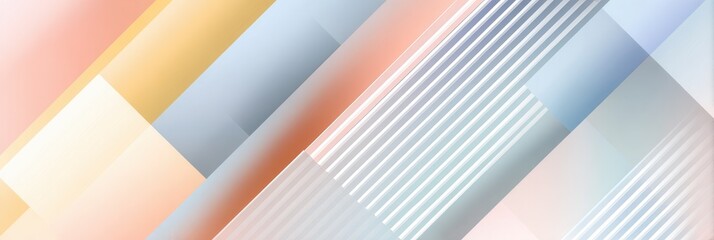 Obraz premium A modern abstract background featuring soft color gradients and geometric shapes. Ideal for design projects, presentations, and digital media.