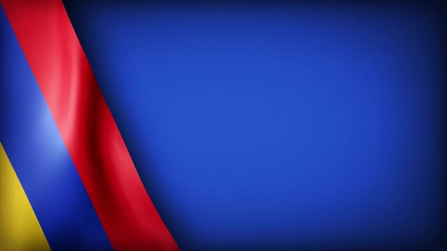 High Quality National Animated Background with Wavy Flag of ARMENIA