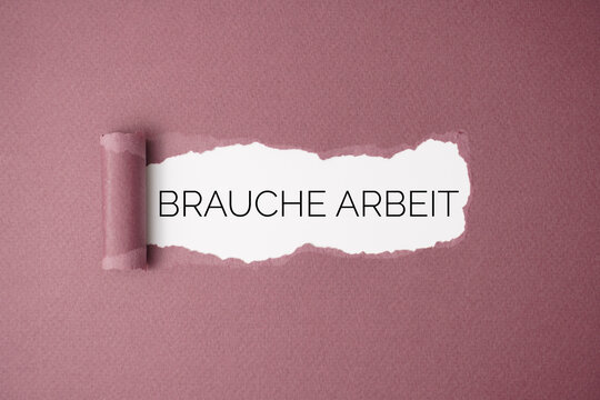 Brauche Arbeit
