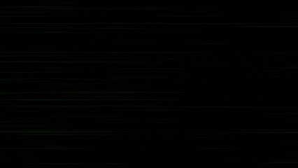 Black background with thin horizontal green lines image