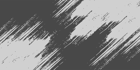 Vector striped pattern, grunge stripe seamless background, black and white brush strokes. grungy stripes. EPS 10