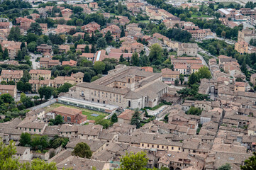 Obraz premium Gubbio, Umbria, Italy. Glimpses and panoramas