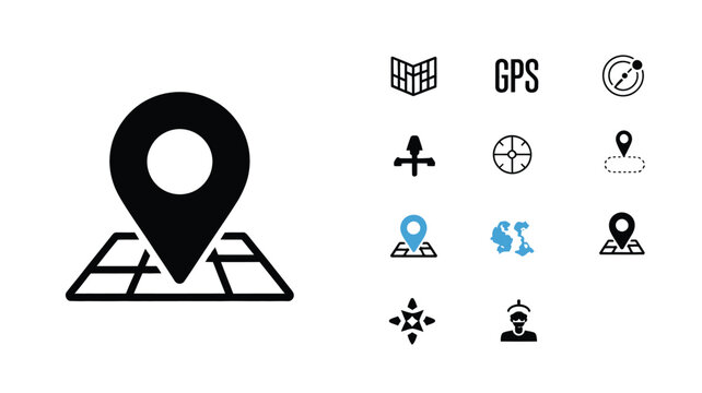  Location and Navigation Icon