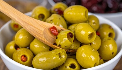 光沢が美しいオリーブのマリネ2