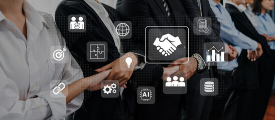 Partnership business strategy enhances collaboration, drives growth, and improves performance in...
