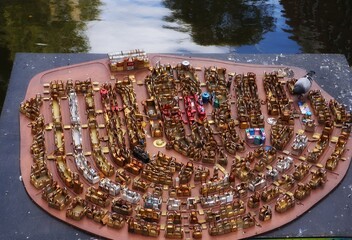 necklace and earrings