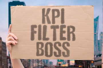 "KPI Filter Boss" A calm moment where kpi shifts boss and trims layers. BURNOUT. AI. BUDGET. SKILLS. OVERSIGHT.