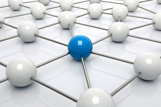 Exploring the fascinating dynamics of interconnected network systems where a distinct central node plays a crucial role in managing connections and driving overall communication pathways