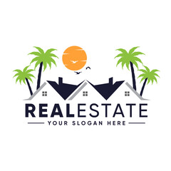 Real Estate House Premium Logo Design