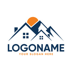 Mountain House Premium Logo Design