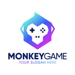 Monkey Gaming Premium Logo Design