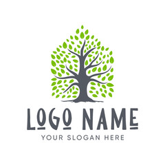 Tree House Premium Logo Design