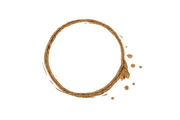 Circular Rope Border with Feathered Texture