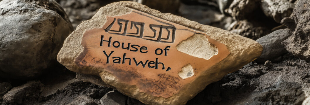 Hebrew Inscription 'House of Yahweh' on Ancient Pottery from Arad, Linking to Solomon's Temple