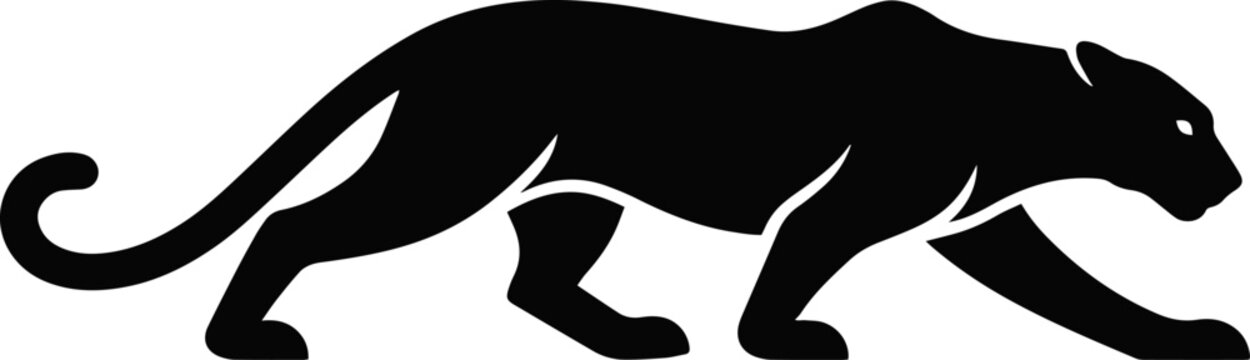 Panther Editable Vector AI File | Adobe Illustrator | Export to SVG, EPS, PDF, PNG, DXF, JPEG