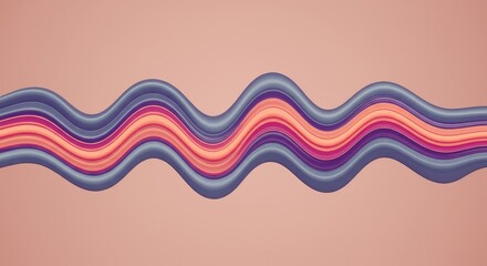 Dynamic visualization showing rhythmic, cyclical movement or fluctuation against a neutral background. Illustrates vibration and repeating cycles ,flow ,abstract ,energy