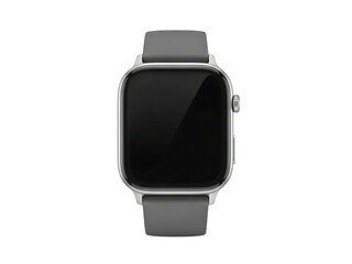 Modern Smartwatch with Black Screen.
