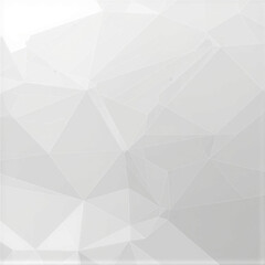 Fototapeta premium White Minimal Abstract Low Poly Geometric Background