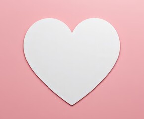 un poster centrado en forma de coraz&oacute;n