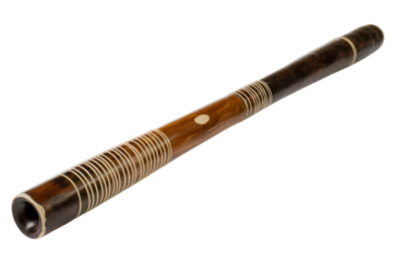 Didgeridoo with traditional Aboriginal art