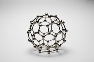 Fototapeta premium Fullerene Molecule Model