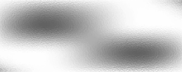 Silver metallic effect foil. Silver texture. Gradient background. Metal surface print. Glitter backdrop. Silver plate.