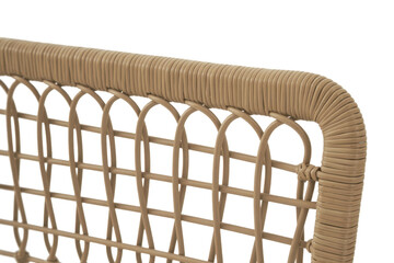 Obraz premium Close-up of Woven Rattan Chair Detail