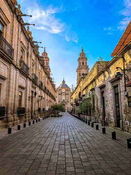 Historic center of Morelia, Michoac&aacute;n, Mexico