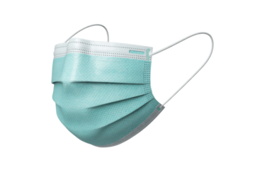 Medical face mask transparent